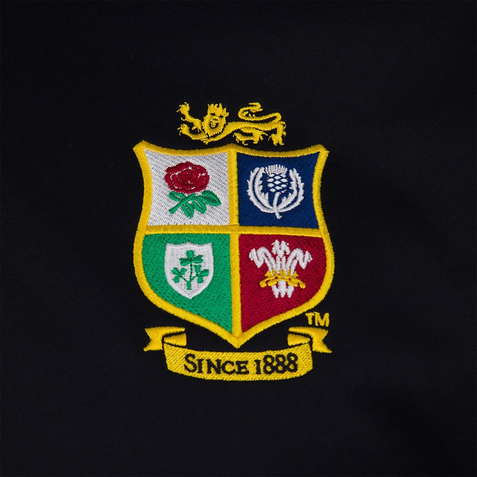 Mens British & Irish Lions Thermoreg 1/4 Zip Fleece Black