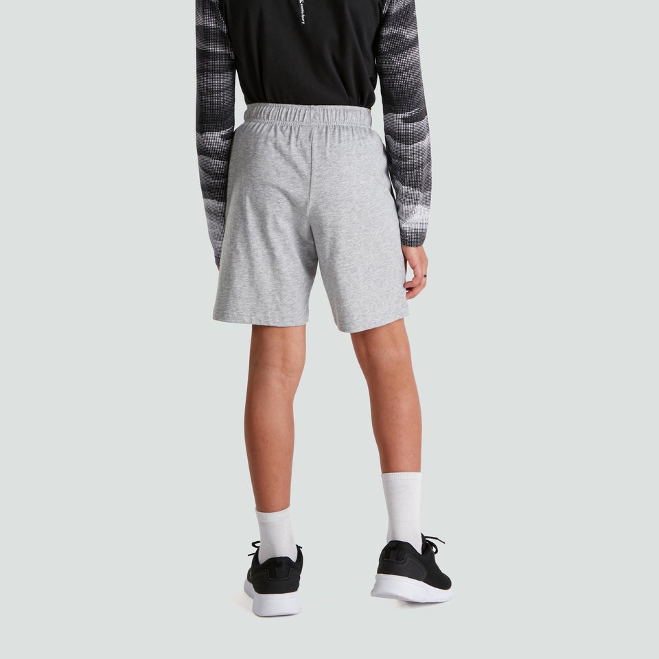 Junior Unisex Cotton Shorts Grey