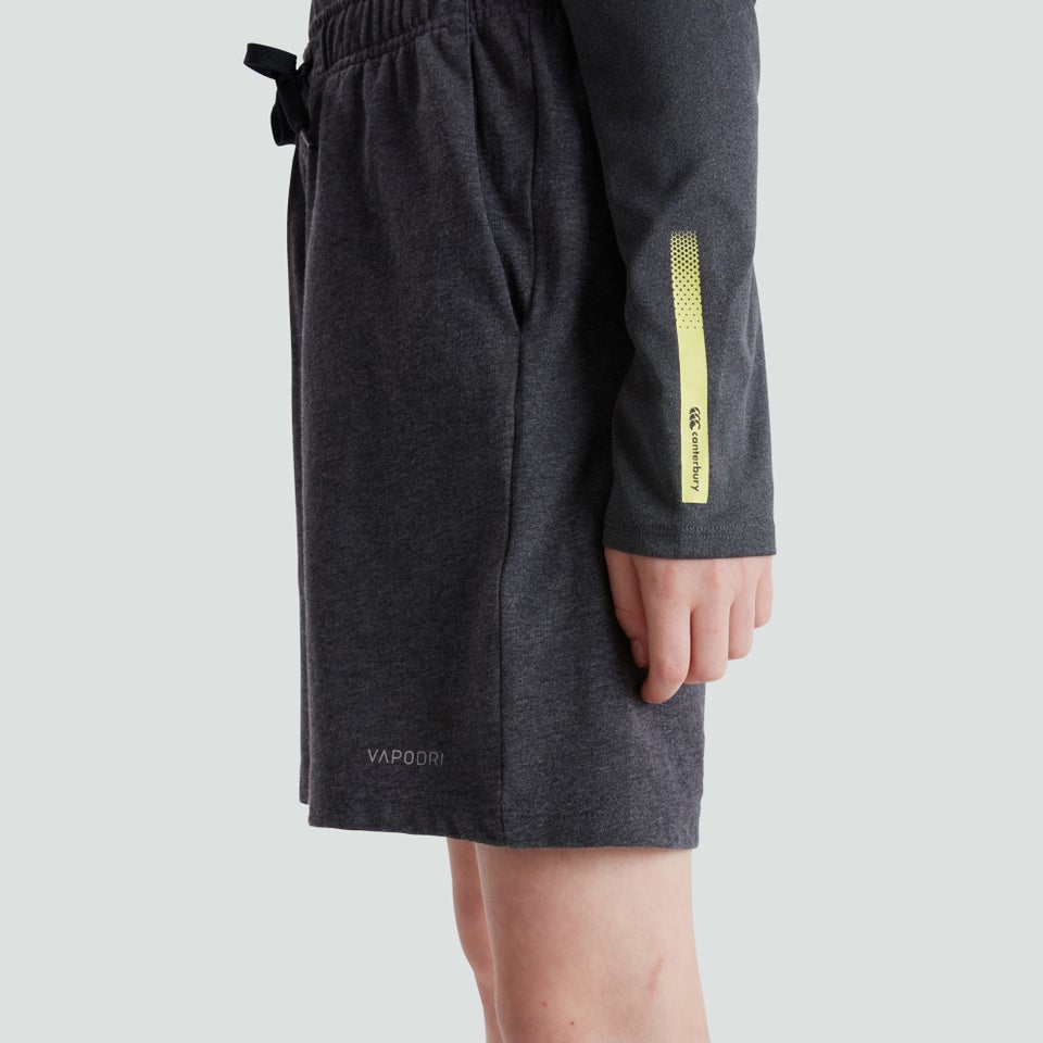 Junior Unisex Cotton Shorts Grey