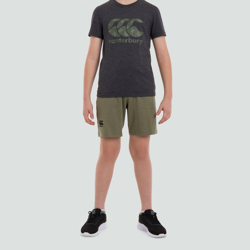 Junior Unisex Cotton Shorts Green