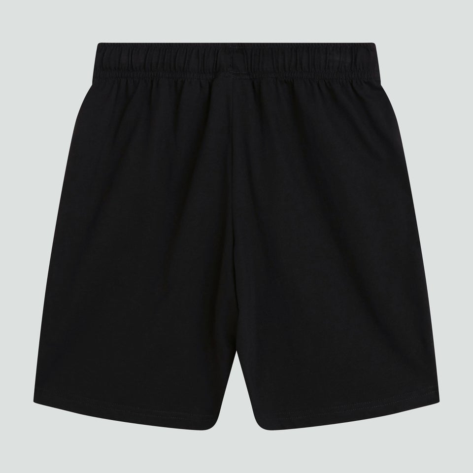 Junior Unisex Cotton Shorts Black