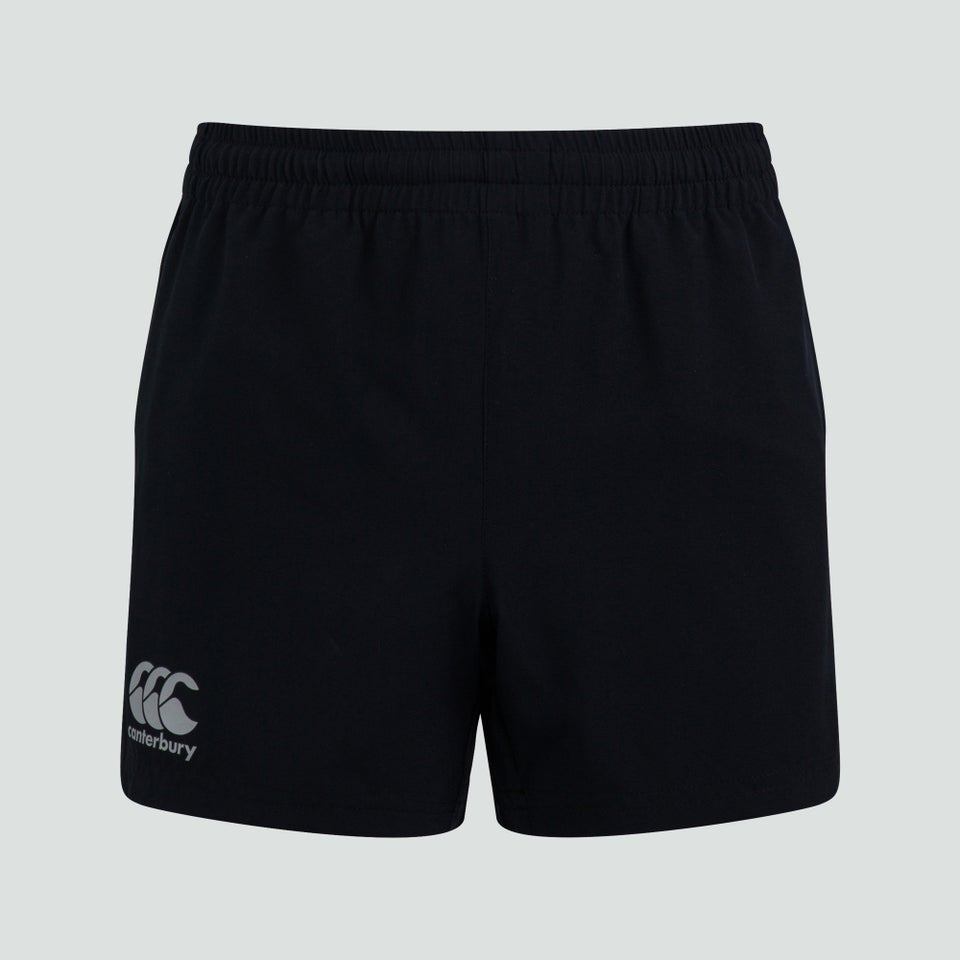 Junior Unisex Woven Shorts Black