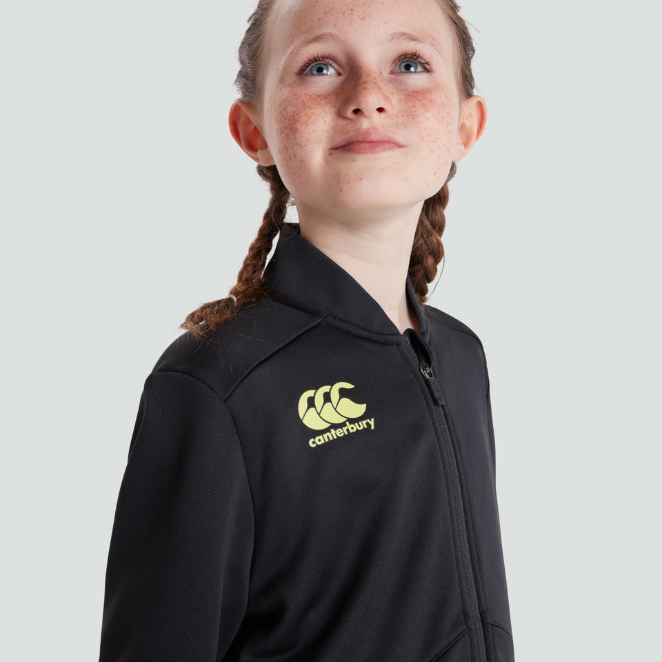 Junior Unisex Full Zip Track Jacket Dark Blue