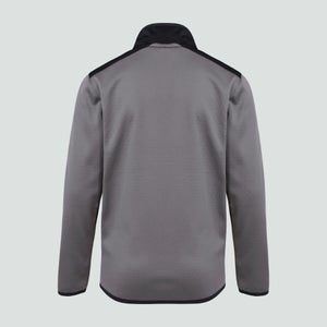 Junior Unisex 1/4 Zip Top Grey
