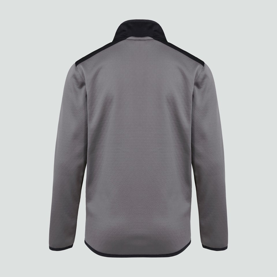 Junior Unisex 1/4 Zip Top Grey