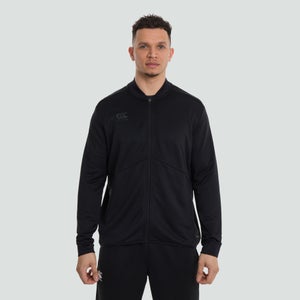 Mens Full Zip Track Jacket Black