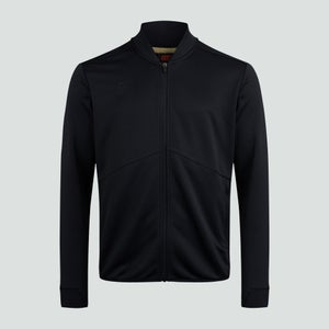 Mens Full Zip Track Jacket Black