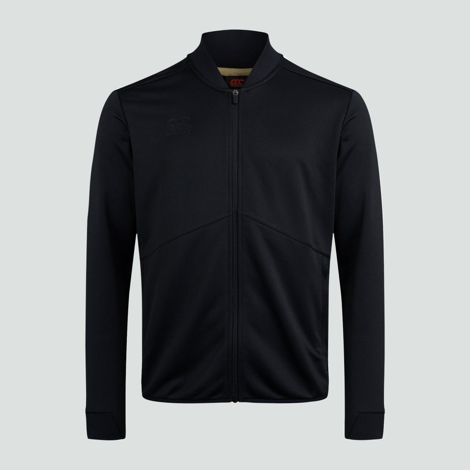 Mens Full Zip Track Jacket Black