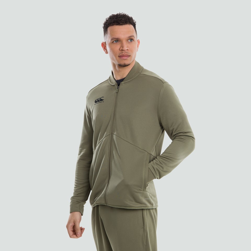 CANTERBURY FZ TRACK JACKET AM GREEN