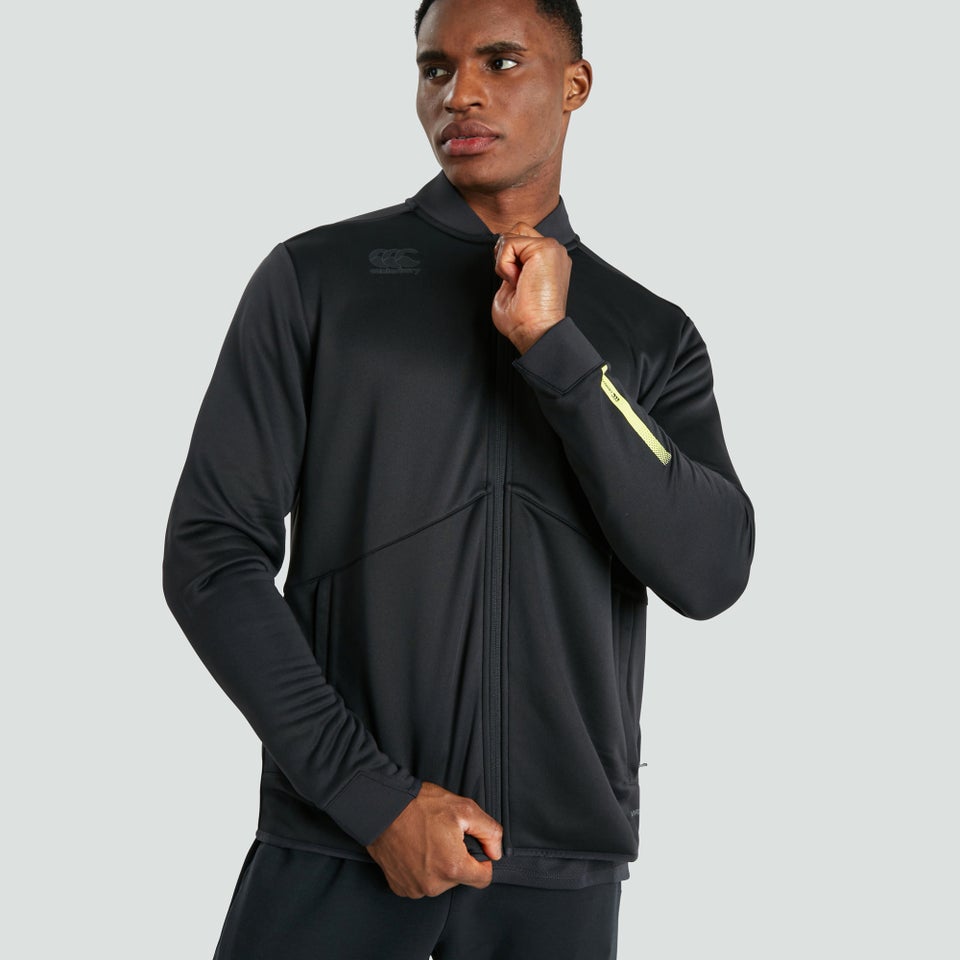 Mens Full Zip Track Jacket Blue