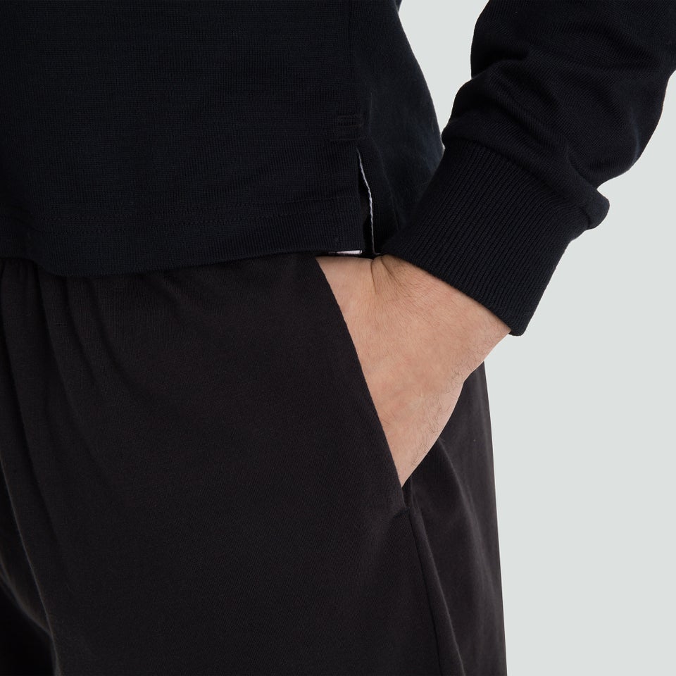 Mens Cotton Shorts Black