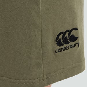 MENS COTTON SHORTS GREEN - XS