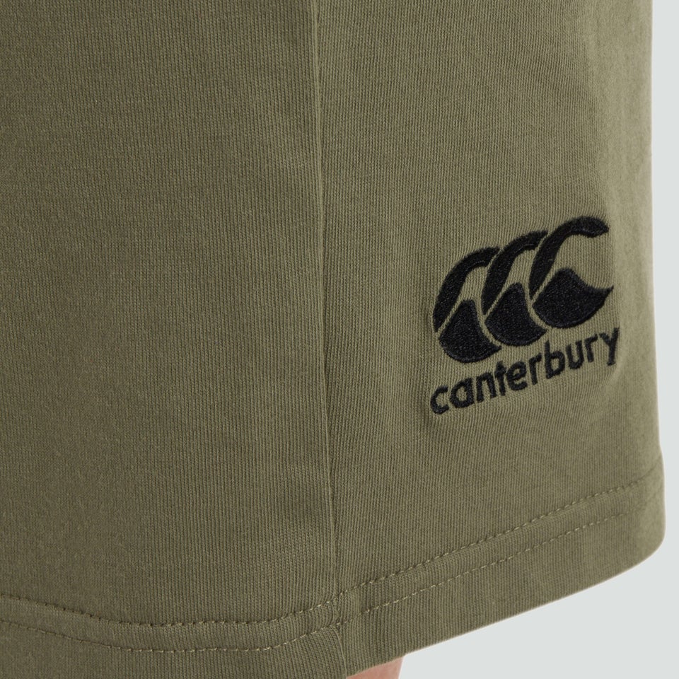 Mens Cotton Shorts Green