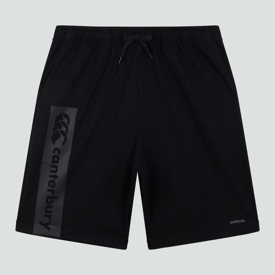 Mens Vapodri Cotton Shorts Black