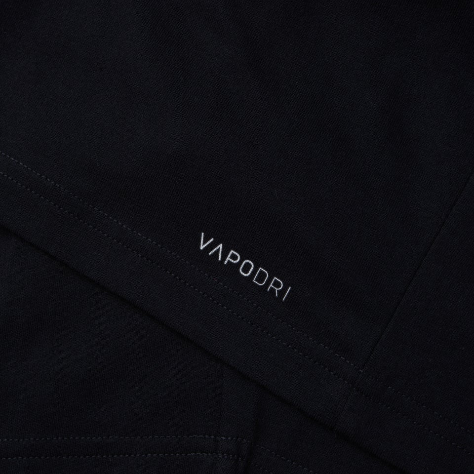 Mens Vapodri Cotton Shorts Black