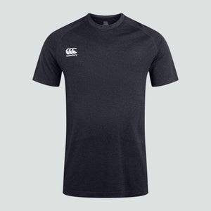 MENS SEAMLESS TEE BLACK - S