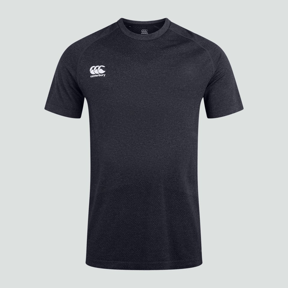 Mens Seamless Tee Black