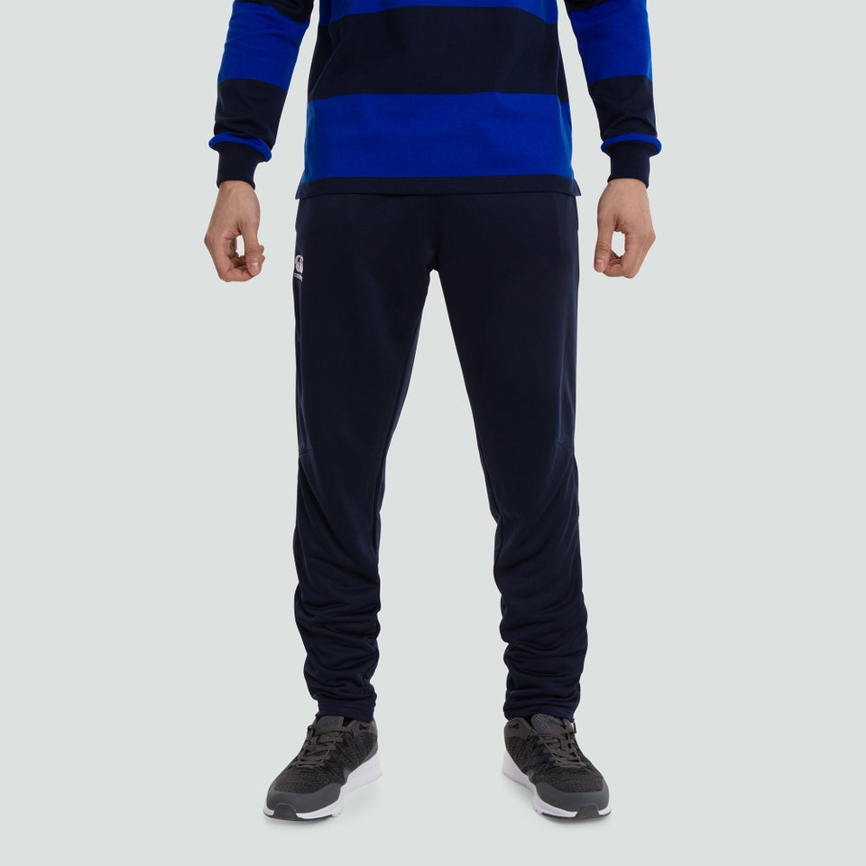 Mens Vapodri Poly Knit Pants Navy