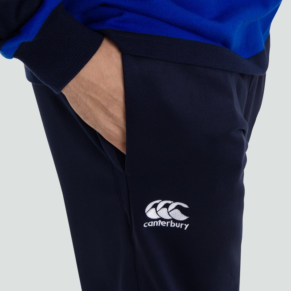 Mens Vapodri Poly Knit Pants Navy