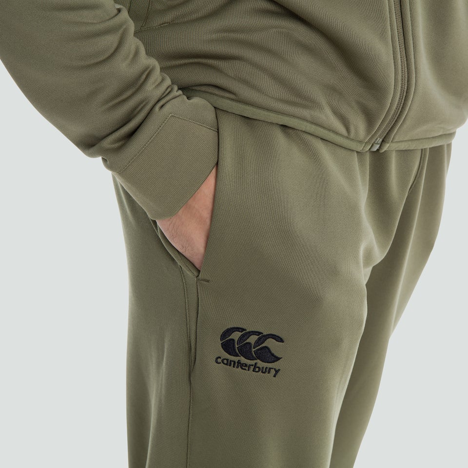 Mens Vapodri Poly Knit Pants Green