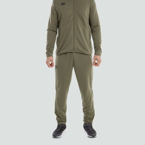 MENS VAPODRI POLY KNIT PANTS GREEN - XS