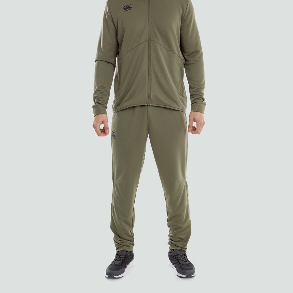 Mens Vapodri Poly Knit Pants Green