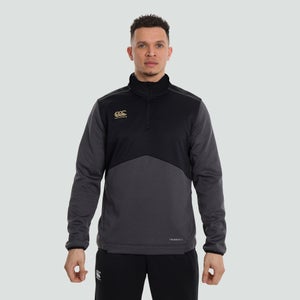 CANTERBURY QZ THERMOREG SPACER FLEECE AM GREY