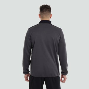 CANTERBURY QZ THERMOREG SPACER FLEECE AM GREY