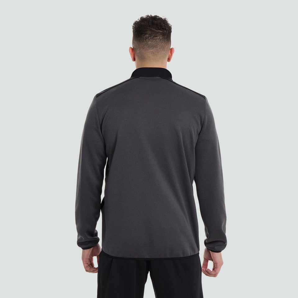 CANTERBURY QZ THERMOREG SPACER FLEECE AM GREY