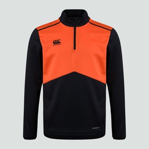 CANTERBURY QZ THERMOREG SPACER FLEECE AM BLACK