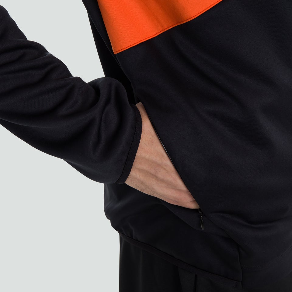 CANTERBURY QZ THERMOREG SPACER FLEECE AM BLACK