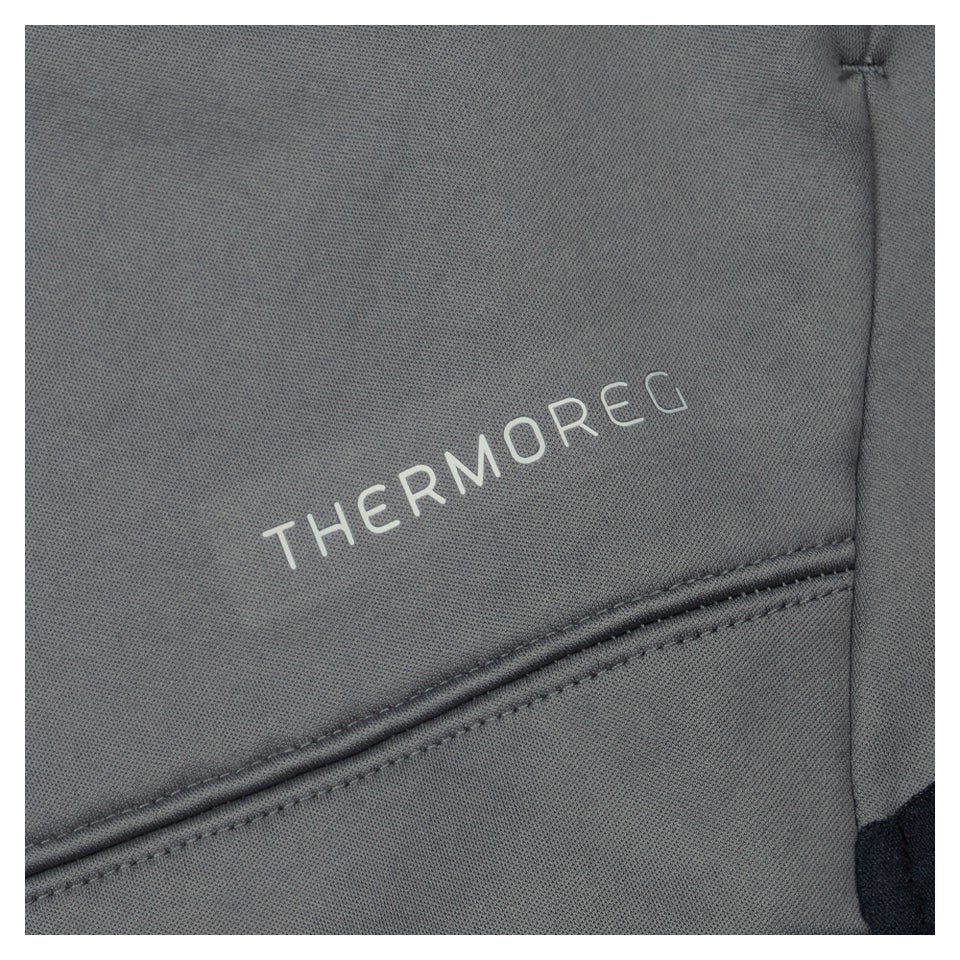 Mens 1/4 Zip Top Grey