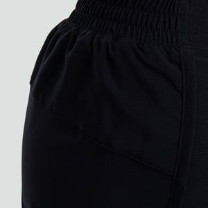 Womens Woven Gym Shorts Black