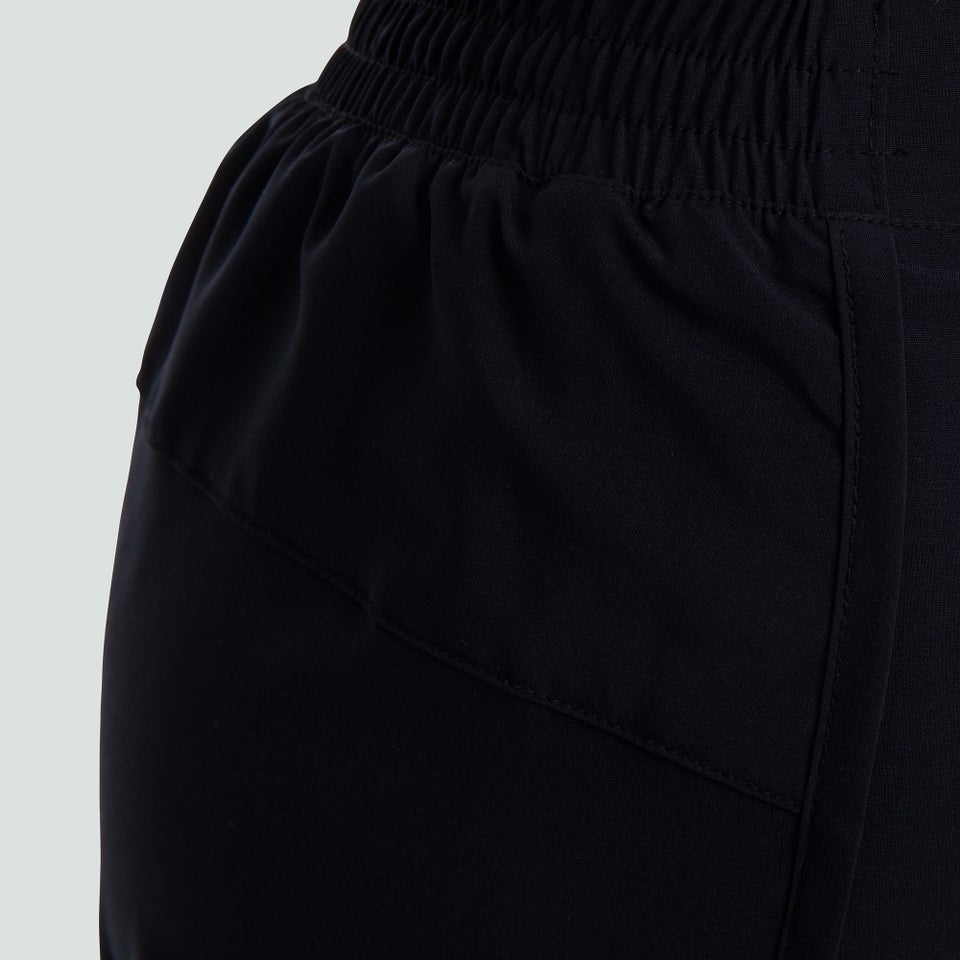 Womens Woven Gym Shorts Black