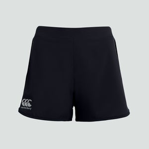 Womens Woven Gym Shorts Black