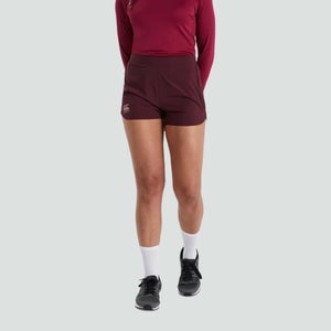 WOMENS WOVEN GYM SHORTS PURPLE - 6