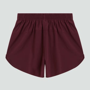 Womens Woven Gym Shorts Purple