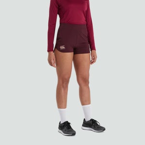 Womens Woven Gym Shorts Purple