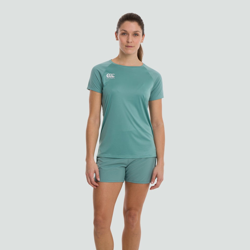 Womens Vapodri Superlight Tee Blue