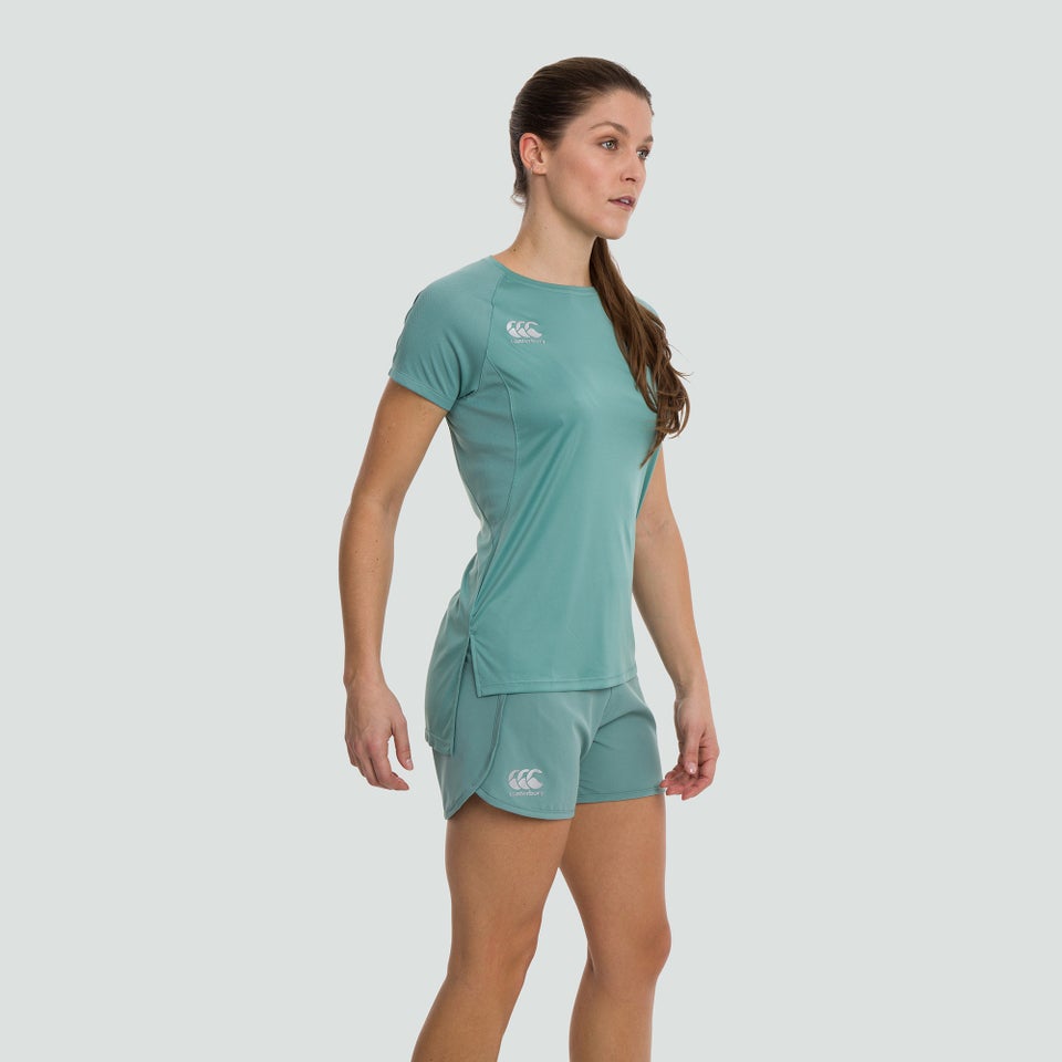 Womens Vapodri Superlight Tee Blue