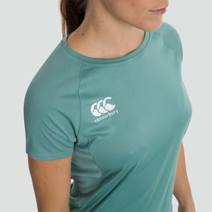 Womens Vapodri Superlight Tee Blue