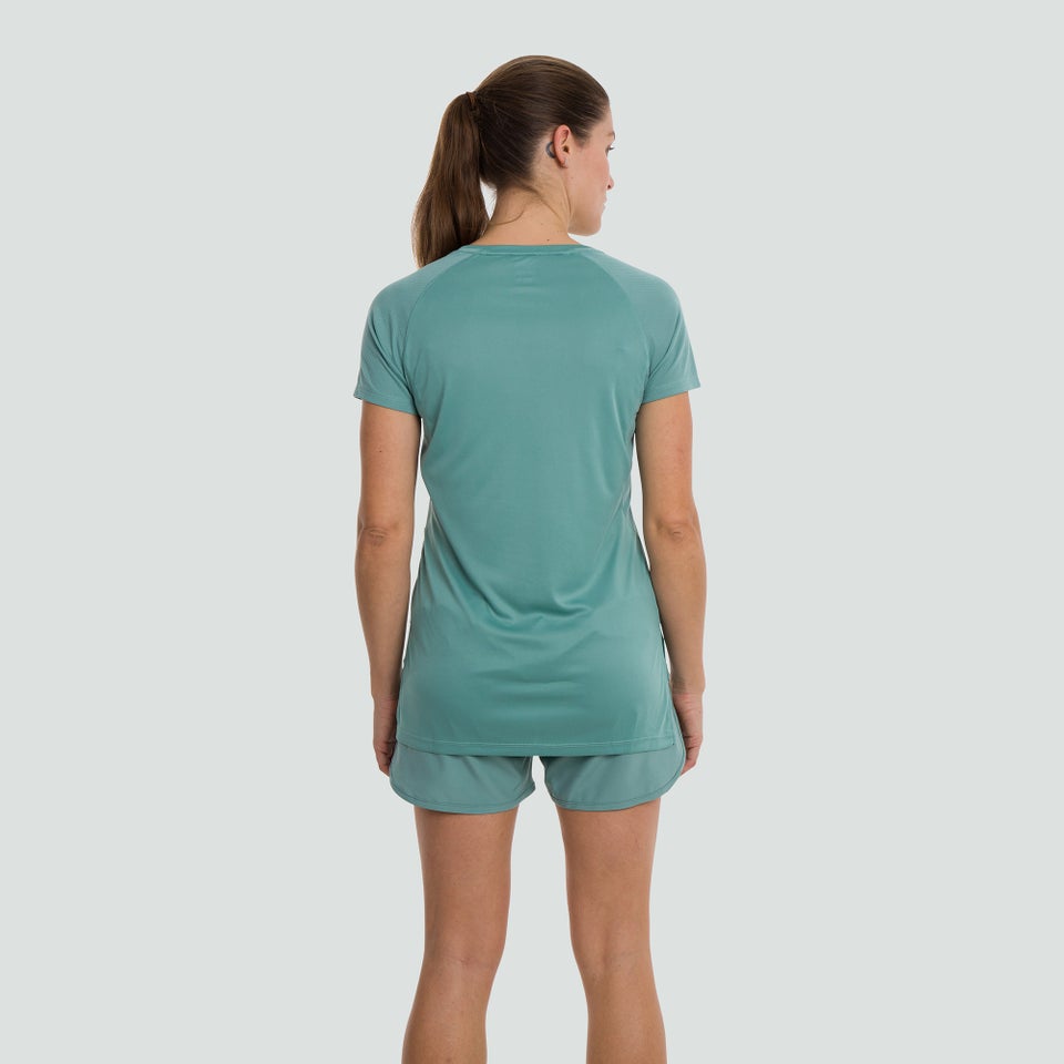 Womens Vapodri Superlight Tee Blue