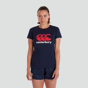 WOMENS CCC LOGO TEE NAVY - 6
