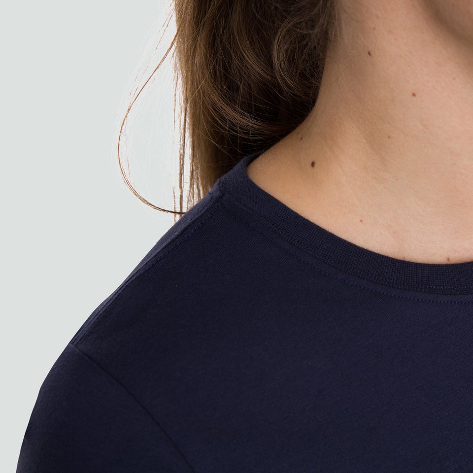 Womens CCC Logo Tee Navy