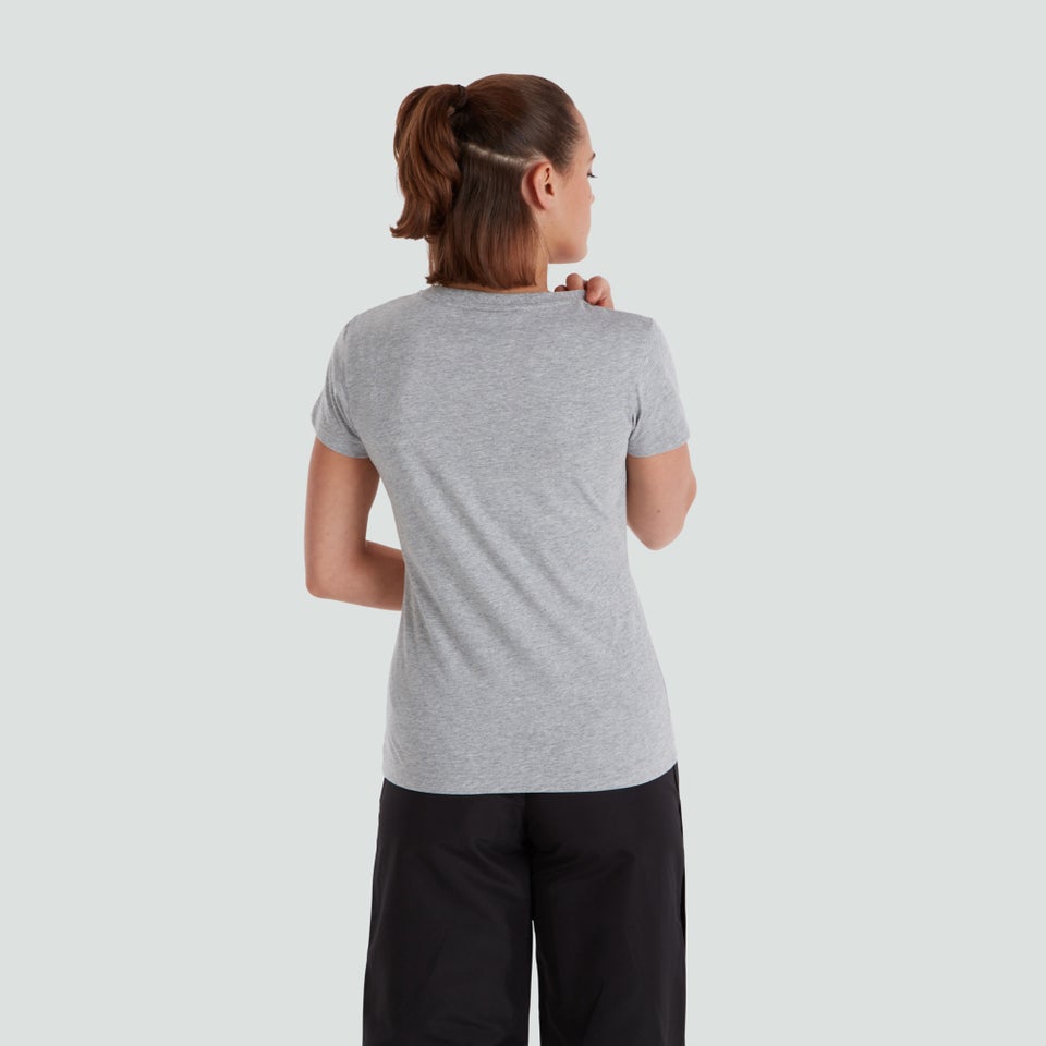 Womens CCC Logo Tee Grey