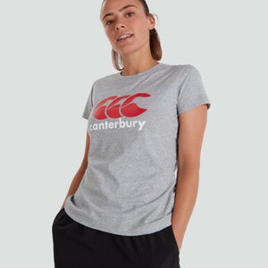 Womens CCC Logo Tee Grey