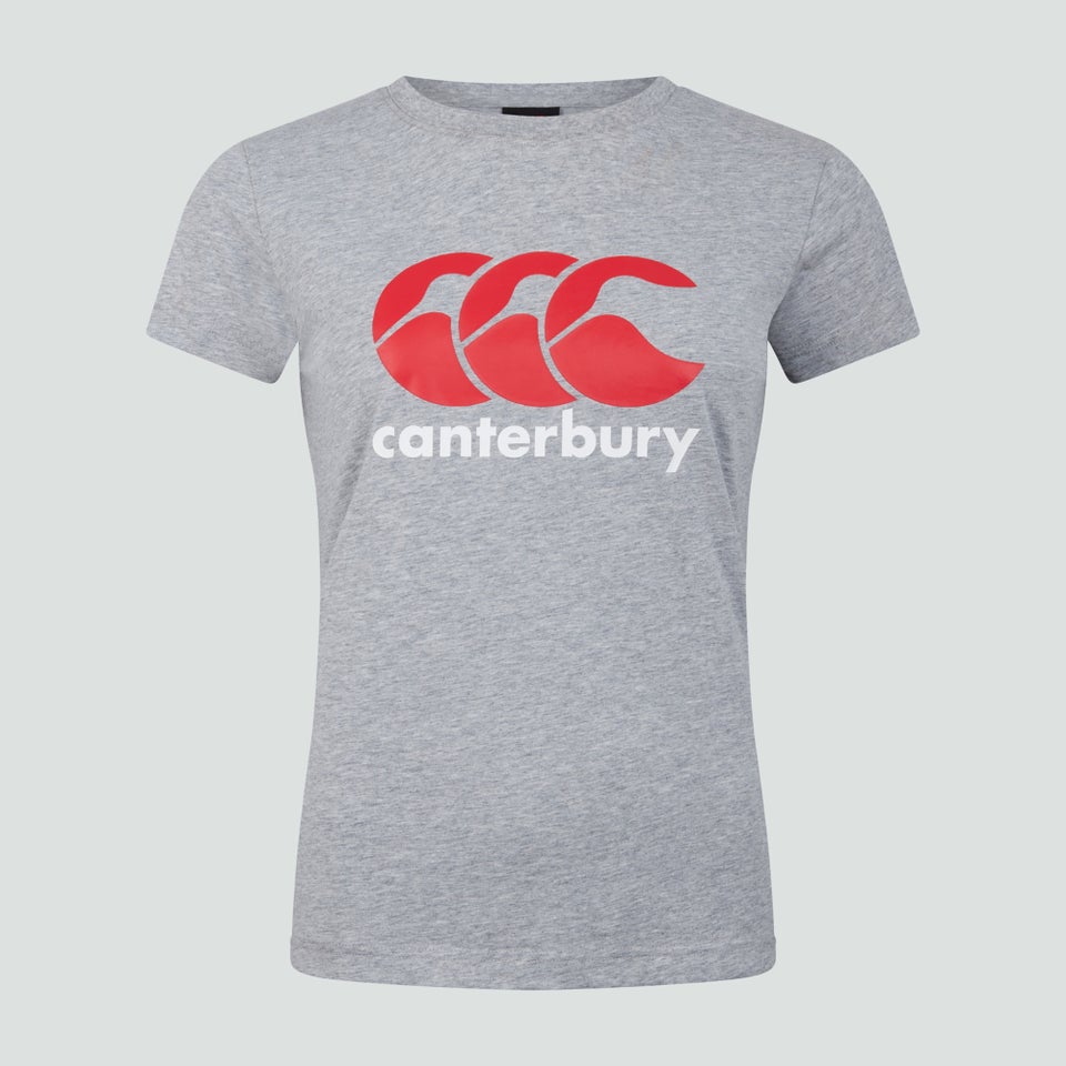 CANTERBURY CCC LOGO TEE AF GREY