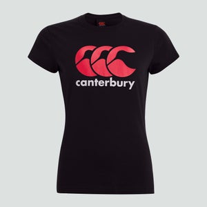 CANTERBURY CCC LOGO TEE AF BLACK