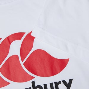 CANTERBURY CCC LOGO TEE AF WHITE