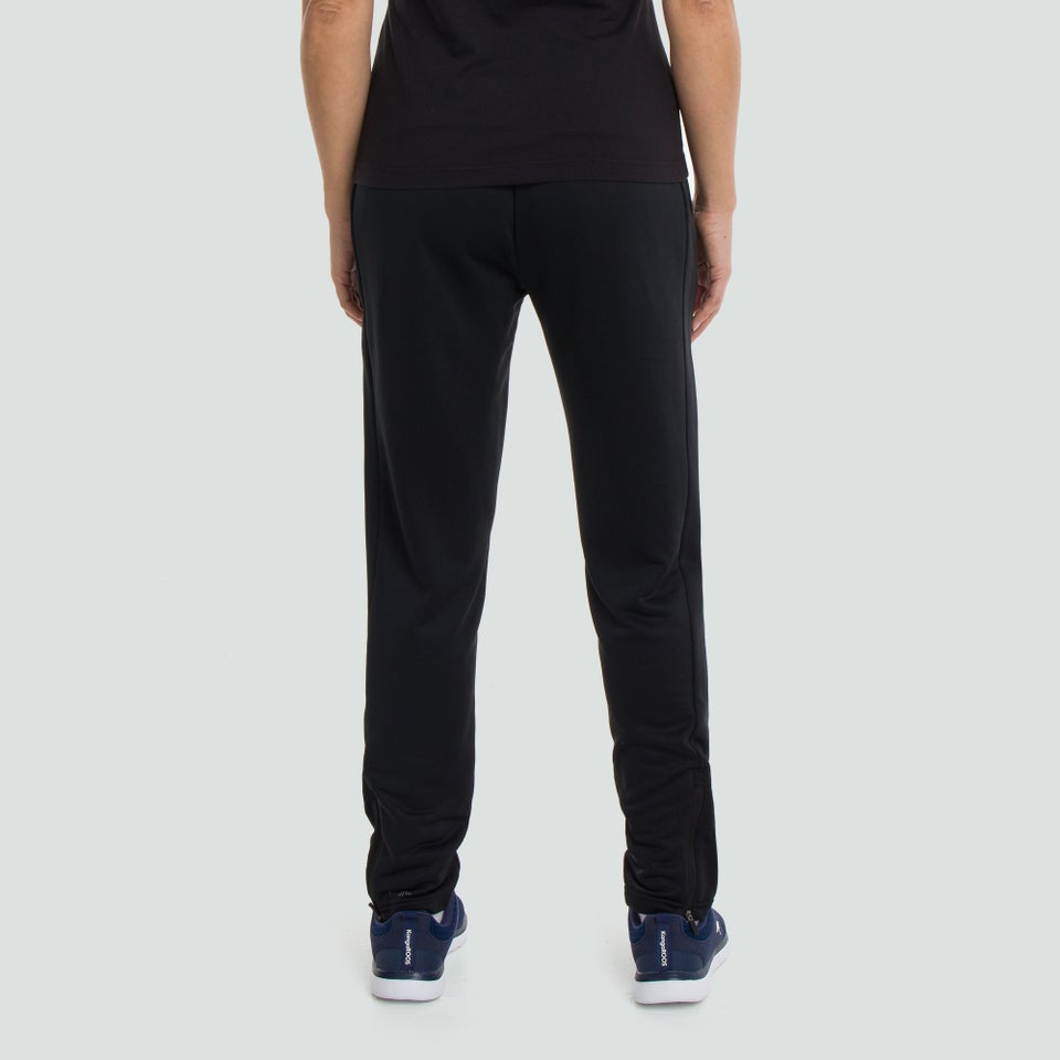 Womens Vapodri Poly Knit Pants Black